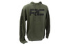Our Rough Country Hoodie pullover is the perfect blend of function, style, and comfort. Made of a cotton and polyester blend, this army green hoodie features a black Rough Country wordmark on the chest as well as a down-the-sleeve for added style. With a drawcord with metal grommets plus hidden pockets, itΓÇÖs got all the features you count on when it comes to quality and functionality. Plus, ribbed cuffs and hem plus side-seamed panels provide extra strength so you know itΓÇÖll last. Stylish enough to wear from day-to-day but tough enough to take on any challenge; hit refresh with the newest addition from Rough Country. Get yours today!┬á