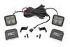 Whether itΓÇÖs off-road riding at night or navigating the trails after hours, Rough CountryΓÇÖs Lower Windshield LED Ditch Mounts gives you the strong side illumination you need. Never miss another turn, and safely maneuver through any off-road situation in the dark without obstructing visibility from inside the cab.\
This easy to install mounting system is low profile and features 100% bolt-on installation procedure, with no need for cutting or drilling needed. The LED Cubes tuck nicely along the base of the windshield and pack impressive lighting power.\
Each Rough Country LED light cube is IP67 Waterproof and includes a premium, braided wiring harness with in-line fuse and on/off switch.┬á\
This kit Includes Rough CountryΓÇÖs 3-year LED warranty.