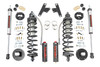 Superior Ride Quality. Give your Ram 2500 an impressive upgrade and incredible ride quality with Rough CountryΓÇÖs 5" Coilover Conversion Kit! This must-have kit is the pinnacle of suspension upgrades. Providing ride height adjustability, increased dampening, and killer good looks. You're sure to set yourself apart from the pack.\
Durable Components. Rough CountryΓÇÖs 5" Coilover Conversion Kit features top-mounted reservoir brackets and coil-over mounts constructed from 1/4-inch steel. Utilizing this conversion kit you're removing the factory independent coil shock and coil set-up and replacing it with a massive 2.5in piston, nitrogen-charged, 8-stage adjustable Vertex Coilover. Rough CountryΓÇÖs Vertex Coilovers feature a monotube design with an external reservoir for increased oil capacity and damping sensitivity. When it comes to investing in a high-end kit, youΓÇÖll be pleased to find that Rough CountryΓÇÖs 2.5in piston design is beefier and offers an impressive 56% greater fluid capacity than the average reservoir shock. Each kit is paired with a V2 monotube shock that provides optimal damping control.\
Installation.  Requiring cutting and drilling to install, an estimated timeframe of 6-8 hours is recommended to complete this full installation. This full kit can be installed at home and can be completed efficiently and quickly!\
Limited Lifetime Replacement Warranty.  Rough CountryΓÇÖs 5" Coilover Conversion Kit is backed with a limited lifetime replacement warranty towards manufacturer defects. As such, the product is protected from structural and workmanship damage after the date of purchase. With our industry-leading warranty give yourself peace of mind when using Rough Country's Suspension products!