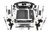Take Your OBS to New Heights: Upgrade your 1988-1998 Chevy/GMC 1500, Tahoe, or Suburban with Rough Country's 6-Inch Suspension Lift Kit - the perfect blend of aggressive stance and refined engineering.Smarter Design, Smoother Install: This redesigned kit features improved components for a faster, more user-friendly installation process. Maintain factory alignment and handling thanks to stock track width retention.Built Tough, Ready for Anything: Heavy-duty front and rear crossmembers, differential drop brackets, and fabricated rear lift blocks offer unmatched durability. Drop torsion bar brackets and a rugged front skid plate proudly display laser-cut RC branding for that unmistakable Rough Country look.Boosted Clearance, Bigger Tires: Gain more ground clearance and run up to 35-inch tires with ease, perfect for tackling rough trails or enhancing curb appeal.Choose Your Ride Feel: Customize your suspension setup with your choice of Rough Country's nitrogen-charged N3, V2 Monotube, or M1 Monotube shocks to match your terrain and driving style.Everything You Need, Warranty Included: Includes add-a-leafs, heim joint assist link, massive steering link, and all required hardware. Backed by Rough Country's Limited Lifetime Replacement Warranty.