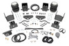 Ideal Leveling: Is your truck your workhorse? The main attraction of a pickup is the ability to haul and tow as needed. However, due to the weight in the bed or the condition of the rear leaf springs, your vehicle may become un-level under load. At Rough Country, we've designed a solution to eliminate these concerns. Introducing Rough Country's Rear Air Spring Kit.Heavy-Duty Construction: Rough Country's Rear Air Spring Kit includes two high-quality, double convoluted air bags, reinforced with durable powder-coated steel brackets and DOT-approved airlines. Whether you're towing a trailer or hauling heavy loads, this kit helps ensure your vehicle remains level, alleviating the strain on your trailer's tongue weight. The kit features 1/4" push-to-connect air fittings for easy installation, along with all necessary bracketry for a secure fit. Rough Country's Air Spring Kit supports up to 5,000 lbs of load, minimizing sway and preventing bottoming out while braking and steering.Easy Installation: Quick and simple setup for immediate use. Rough Country's kit can be installed at home with standard tools in just 5-6 hours, ensuring minimal downtime and fast, hassle-free installation.Onboard Air Compressor and Wireless Controller: For added convenience, Rough Country offers an optional onboard air compressor and wireless controller to easily adjust your air spring kit on the go. Control air pressure at the push of a button from the comfort of your vehicle.Reliable Warranty Coverage: Rough Country's Rear Air Spring Kit includes a limited lifetime warranty on the air springs and a two-year replacement warranty on the compressor, offering lasting protection against manufacturer defects. This industry-leading coverage ensures confidence in both quality and durability, so you can count on Rough Country to keep your truck performing at its best.