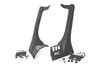 COMMAND THE DARK with Rough CountryΓÇÖs 50-inch LED Upper Windshield Light Bar Kit. This easy-to-install kit is the ultimate solution for adding an aggressive looking, forward-facing lighting system to your Jeep! With its modern, stylistic design and superior strength, this upper windshield mount holds your 50-inch Light Bar between the top of your Wrangler's windshield and roof, spanning the entire width of the roof and giving a killer look.