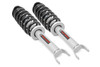 Do you want a great looking lifted truck that still rides like the day you bought it? Take your truck to new heights while preserving ride quality with Rough Country's N3 Performance Lifted Struts. Our Nitrogen charged, loaded struts add ride height to your truck while maintaining a smooth, factory-like ride. Each strut includes a pre-loaded coil for lightning-fast installation without the need for complicated strut disassembly.Rough CountryΓÇÖs Performance N3 Struts feature a massive bore and chrome-hardened piston rod with leak-proof piston seal for exceptional durability during off-road use. Each strut is specifically tuned for its intended application and includes a variable dampening system for outstanding handling and control on all road conditions. These Performance N3 Struts offer improved tire contact with the road for increased stability and performance.These struts are engineered to fit perfectly on each intended application, and feature a pre-installed coil spring for easy installation without the need for strut disassembly. Simply remove your factory strut and replace with this easy, convenient system. Add this upgrade to your lift kit for an increased ride height that mimics the factory responsiveness and handling of the OE strut. Includes a 3-year Limited Warranty.