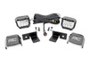 COMMAND THE DARK with Rough CountryΓÇÖs Under Bed LED Kit for Polaris General models. This handy solution includes everything you need to upgrade your General with 3-inch OSRAM wide angle LED light pods mounted under the bed for outstanding illumination in a very convenient location.\
Whether youΓÇÖre off the beaten path at sunset or gathering all your gear before dawn, youΓÇÖll be glad to have access to additional lighting power to tackle the task at hand. This unique lighting solution mounts directly to the bed, moving along with the upwards and downwards along with the dumping cargo bed so you always have proper visibility.\
Rough CountryΓÇÖs all-weather LED lights feature a durable, IP67 Waterproof, die-cast aluminum housing and include a premium wiring harness with toggle switch and in-line fuse. Best of all, this easy-to-install kit features a 100% bolt-on installation procedure allowing you to upgrade your Defender quickly and easily! DonΓÇÖt miss this opportunity to upgrade your UTV with one of the best Polaris General Accessories available!
