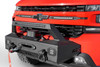 Add a professional recovery and lighting solution to your vehicle with Rough CountryΓÇÖs EXO Winch Mount System for Chevy 1500 Trucks. This innovative recovery solution bolts-on right over the factory bumper, giving your truck a wealth of new abilities and aggressive good looks.Rough CountryΓÇÖs EXO Winch Mount System features a 20in Black Series Single-Row LED Light bar and two Flush Mount Black-Series LED Cubes for incredible off-road illumination. A rugged 1/4in thick steel winch mount can fit any standard-sized winch while a set of reinforced d-rings offer the perfect recovery point to get you out of any jam.Best of all, this kit is easy to install, with a 100% bolt-on installation process thatΓÇÖs simple enough to do in any home garage and can be fully returned to stock at any time. Upgrade your truck with Rough CountryΓÇÖs EXO Winch Mount System and gain incredible recovery and lighting power in an instant!