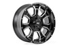 Set yourself apart from the pack with Rough CountryΓÇÖs One-Piece Series 93 Wheels. This 7-spoke black and machined wheel offers an incredible look thatΓÇÖs sure to turn heads. This one-of-a-kind wheel features 7 spokes that flare out near the lip for a dramatic visual style thatΓÇÖs perfect for any lifted vehicle. This stylish wheel features a gloss black coat with machined accents that pop under any truck or Jeep.Rough CountryΓÇÖs Series 93 is a one-piece wheel design, constructed from a single piece of heavy-duty aluminum for the optimal balance of weight and performance. Each Series 93 Wheel includes dual machined ΓÇ£Rough CountryΓÇ¥ logos and a center cap with ΓÇ£RCΓÇ¥ carbon fiber logo design and includes a limited lifetime warranty.
