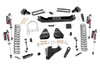 Take your truck to new heights with Rough Country's 4.5-inch Suspension Lift! This all-inclusive kit comes with everything you need for a total trasnformation of your truck. Run up to 37in tires while preserving the smooth, factory ride quality with this impressive upgrade.\
This kit includes a set of lifted coil springs and ultra-durable, fabricated anti-wrap rear blocks that prevent binding and axle wrap. Best of all, this kit comes with your choice of Rough CountryΓÇÖs N3, V2 Monotube, or Vertex Adjustable Reservoir shocks! Includes Rough CountryΓÇÖs Lifetime Replacement Warranty