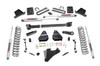 Give your 17-20 Ford Super Duty an impressive upgrade, front to back with Rough CountryΓÇÖs 4.5" Ford Suspension Lift Kit! This easy-to-install lift kit raises the front of your vehicle to be equal height with the rear for a leveled, better-than-stock look that gives an improved ride height and more aggressive appearance.\
This kit features a set of front, lifted coil springs allowing you gain additional ride height without sacrificing ride quality or performance. A set of sway bar drop brackets and track bar are provided to keep everything at optimum angles for a factory-like ride, even after lifting.\
A set of Rough Country's premium N3 shocks are also included. These fine tuned 10-stage variable high-pressure Nitrogen charged shocks offer a fantastic blend of off-road action and smooth highway ride quality. With a durable 18mm spring-loaded piston rod and faster-cooling 54mm shock body.\
Get the wheels you want! Rough Country's 4.5" 17-20 Ford Suspension Lift Kit comes with everything you need to fit up to a 35" tire with proper wheel backspacing.\
Best of all, Rough Country's 4.5ΓÇ¥ Ford Suspension Lift Kit is backed by our Lifetime Replacement Warranty!