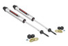Unmatched Ride Quality On and Off the Road: Whether you're crawling over rocky terrain or cruising down city streets, Rough Country's V2 Monotube Shock Absorber delivers the control, comfort, and performance you demand. Engineered for enthusiasts who expect more from their suspension, the V2 offers a smooth, consistent ride in all conditions.Precision Monotube Design: Each shock features a premium monotube body with an Internal Floating Piston (IFP) that keeps high-pressure nitrogen and shock oil completely separate. The result? Rapid response with zero cavitation, just crisp, fade-free damping at every bump, dip, and obstacle.High-Performance Construction: Equipped with a massive 46mm high-flow piston, the V2 ensures superior fluid control and long-term durability. The nitrogen-charged design minimizes aeration for improved handling and stability during aggressive use.Striking Style Meets Superior Strength: Crafted from lightweight T6061 brushed aluminum and finished with black anodized accents, the V2 not only resists corrosion and dissipates heat faster, it also turns heads with its rugged, modern look.Engineered for Longevity: With 36kN tensile strength and an inverted mounting design to protect vital components, the V2 is built to withstand harsh environments and hard-hitting trails without compromise.\
Peace of Mind Included: Each V2 Monotube Shock Absorber is backed by a 3-year manufacturer's warranty, ensuring long-term confidence in every ride.