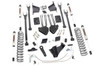 Gain greater travel and improved handling while adding ground clearance and aggressive style with Rough CountryΓÇÖs 4-Link F-250 Lift Kit.This innovative kit allows you to replace your factory arms with a 4-Link setup, using Rough CountryΓÇÖs durable, fixed upper arms and adjustable lower control arms. A set of radius arm drop brackets maintain proper geometry and allow for proper caster setting, which is crucial to maintain factory handling.This kit includes a set of lifted coil springs, radius arm drop-brackets, and ultra-durable, fabricated Anti-wrap rear blocks that prevent binding and axle wrap. This kit also includes stainless steel extended brake lines and brake line brackets to ensure you have everything you need to install your lift. Best of all, this kit features Rough CountryΓÇÖs Nitrogen-Charged V2 Monotube Shock Absorbers for the ultimate balance in off-road performance and a smooth highway ride. Includes Rough CountryΓÇÖs Lifetime Replacement Warranty