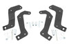 Get the best of both worlds with Rough Country's Jeep Control Arm Relocation Brackets. These durable brackets drop the factory control arm angles by 3 inches to a more natural and comfortable geometry on your lifted vehicle. By reducing the operating angle of the front control arms, the force applied to the arm when hitting a bump is now directed up into the springs instead of being absorbed into the frame. These Jeep Control Arm Drop Brackets allow a Wrangler JL or JT Gladiator with 3.5in of lift to operate more like stock, with a more appropriate geometry to increase force on the front wheels. More force means more traction in straight line braking and reduced weight shifting and inertia when braking during a curve. Install a set of Rough Country Control Arm Relocation Brackets and gain the ultimate in lifted ride quality!