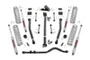 When it comes to your two-door Jeep JL, we know you need a lift that won't let you down. Our 3.5 Inch Lift Kit delivers legendary off-road prowess and smooth on-road handling.Increased Ground Clearance: Get ready to conquer those rocky trails and rough terrains like a boss! Our lift kit gives your Jeep Wrangler the extra inches it needs to clear obstacles with ease.Front-to-Rear Leveling: Tired of that nose-down stance? Ditch the unbalanced Jeep life with our leveling kit. We bring symmetry to your ride, lifting the front to match the rear, giving you a smooth and steady journey.Tuned Coil Springs for Superior Performance: Your Jeep's handling and ride quality matter, and we get that. Our coil springs come dialed in with OEM spring rates, delivering top-notch handling and a plush ride. Our linear coil rate springs take it up a notch, ensuring impeccable handling and stability, even when the terrain gets wild.Additional Tire Clearance: Who doesn't want bigger, beefier tires? Our lift kit makes room for larger tires (up to 35 inches), giving your Jeep a more aggressive look that will turn heads on and off the road!Heavy-Duty Track Bar: Our included track bar is an absolute beast, constructed from forged solid steel for unparalleled strength and durability. With its massive 1.25-inch outside diameter and rugged OEM-style rubber bushings, it's built to handle anything the off-road throws its way.Durable CV Driveshaft: The factory shaft does not have adequate clearance once lifted and will cause damage to the Rzeppa joint if the driveshaft spins while the suspension is fully flexed or articulated. Rough Country's extended Front CV Driveshaft eliminates this issue allowing you to flex your suspension with more peace of mind!Easy Installation: We know you'd rather be off-roading than in the garage all day. That's why our lift kit is designed for easy installation, so you can hit the trails in no time.