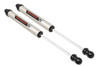 Unmatched Ride Quality On and Off the Road: Whether you're crawling over rocky terrain or cruising down city streets, Rough Country's V2 Monotube Shock Absorber delivers the control, comfort, and performance you demand. Engineered for enthusiasts who expect more from their suspension, the V2 offers a smooth, consistent ride in all conditions.Precision Monotube Design: Each shock features a premium monotube body with an Internal Floating Piston (IFP) that keeps high-pressure nitrogen and shock oil completely separate. The result? Rapid response with zero cavitation, just crisp, fade-free damping at every bump, dip, and obstacle.High-Performance Construction: Equipped with a massive 46mm high-flow piston, the V2 ensures superior fluid control and long-term durability. The nitrogen-charged design minimizes aeration for improved handling and stability during aggressive use.Striking Style Meets Superior Strength: Crafted from lightweight T6061 brushed aluminum and finished with black anodized accents, the V2 not only resists corrosion and dissipates heat faster, it also turns heads with its rugged, modern look.Engineered for Longevity: With 36kN tensile strength and an inverted mounting design to protect vital components, the V2 is built to withstand harsh environments and hard-hitting trails without compromise.\
Peace of Mind Included: Each V2 Monotube Shock Absorber is backed by a 3-year manufacturer's warranty, ensuring long-term confidence in every ride.