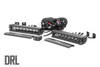 Command the Dark: Light up the night and stay on the trails longer with Rough Country's sleek 8-inch Single Row CREE LED Light Bar pair. These powerful light bars offer a combined 6,400 lumens of illumination and 80 watts of energy-efficient output, all housed in a stylish, modern frame. Featuring 8 high-intensity 5-watt CREE LEDs, it delivers superior brightness and durability for any adventure.The sleek black panel design complements vehicles with black accents, such as grilles, wheels, bull bars, or steps. Designed for all-weather performance, this light bar comes with a durable die-cast aluminum housing, ensuring maximum strength and heat dissipation. ItΓÇÖs also backed by an IP67 waterproof rating, providing reliable performance even in harsh conditions.This light bar contains 4 cool white daytime running LEDs for enhanced visibility and safety. Installation is made simple with the included premium, flat-wound wiring harness, complete with an on/off switch for easy operation. The light bar also features Rough Country's Light Bar Noise Silencers, designed to eliminate unwanted hums, whistles, and wind noise typically found in mounted LED light bars.This light bar includes  adjustable end mounts, offering multiple mounting options for maximum versatility. A snap-on cover protects the lens, while Moisture Breather technology reduces moisture build-up inside the light. Plus, itΓÇÖs all backed by a 3-year warranty for peace of mind.