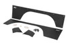 Fortify your XJ against the hazards of any terrain with Rough CountryΓÇÖs XJ Armor. This durable armor plating system helps protect your JeepΓÇÖs most vulnerable areas while giving your vehicle a more menacing and aggressive look.Rough CountryΓÇÖs durable armor plating is made of 11ga steel for uncompromised strength. The rear upper quarter panel features a unique box style rub rail that blends in seamlessly with the square-body XJ design. Each panel is laser cut for a precise fit, perfectly contoured to fit each curve and body angle. Rough CountryΓÇÖs Armor is engineered for a long lifespan of good looks; designed to resist the elements with a flat black powdercoat finish and special stainless black oxide hardware. Rough CountryΓÇÖs XJ Armor includes everything you need to upgrade your Jeep with superior off-road protection, and is proudly made in Tennessee! Includes a Limited Lifetime Replacement Guarantee! \\