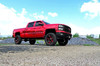 Massive Lift. Factory Fitment. Unbeatable Style: Give your hardworking Chevy Silverado or GMC Sierra 1500 the aggressive stance and towering ride height it deserves with Rough Country's bold 7-Inch Suspension Lift Kit. Engineered to maintain factory track width, this kit keeps your handling tight and predictable unlike many wider kits that compromise drivability. Best of all, it's compatible with OEM 20-inch wheels, allowing you to run up to 35-inch tires without the need for aftermarket wheel spacers or custom solutions.Built Tough. Designed Smarter: This complete system includes loaded strut assemblies, laser-cut front and rear crossmembers, and front and rear skid plates all crafted by Rough Country's in-house R&D team for a perfect fit and premium durability. It's a fully bolt-on upgrade that doesn't just look good it performs flawlessly off-road thanks to the enhanced ground clearance, giving you more room to navigate rocks, ruts, and rough terrain with confidence.Durable Rear Blocks. Ride-Quality Focused: Out back, the kit features high-strength fabricated 6-inch lift blocks stronger and more reliable than cast alternatives with an anti-axle wrap design that maintains stock ride quality while eliminating the dreaded axle wrap often caused by typical big lifts. Whether towing, crawling, or cruising, your ride remains smooth and stable.Customize Your Shocks. Match Your Ride: This kit comes standard with our Nitrogen-charged N3 Shocks, delivering excellent on- and off-road performance thanks to 10-stage velocity-sensitive valving. Want even more control? The system is fully compatible with all Rough Country shock and strut upgrades, including the high-performance Vertex reservoir series so you can dial in the exact feel and responsiveness you want.Everything You Need, All in One Box: From differential and sway-bar drop brackets to the strongest crossmembers in the game, Rough Country includes everything required for a seamless install and lasting performance.