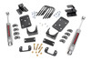If you want to easily transform the look of your truck, look no further than Rough Country's 2in / 4in Lowering Kit w/ N3 Shocks for┬áGM 1500 2WD pickups. Our easy-to-install Lowering Kit is a total transformation, offering a sleek, modern look while supplementing the rear suspension! Unlike most lowering kits, This package includes a set of rear N3 Shocks for a smooth, balanced ride - meaning an upgrade to both the look AND feel of your vehicle, all at an incredible price.A set of plate steel front lowering spacers with Grade 9 Hardware and hardened washers offer plenty of strength and durability to drop the ride height of your truck by 2in in the front and 4in in the rear, offering a sleek, level drop while keeping other crucial components in line.