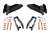 Our new Dodge 2500/3500 Control Arm Drop Bracket System improves driveline geometry. By utilizing a set of beefy drop brackets we've eliminated the steep mounting angle often seen on 5in and larger kits. By mounting your stock arms to the reduced angle provided by our Drop Bracket System, you'll gain better ride quality and better caster angle for increased drivability.