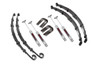 \
Finish off the rugged classic look of an 69-75 Jeep CJ with Rough CountryΓÇÖs 2.5ΓÇ¥ Suspension lift kit. This set up will not only increase your ground clearance, but level the front of the jeep with the rear and improve the driving performance on and off the road.\
This kit features a set of front and rear lifted leaf springs allowing you gain additional ride height without sacrificing ride quality or performance. A set of Rough Country's premium N3 shocks are also included. These fine tuned 10-stage variable high-pressure Nitrogen charged shocks offer a fantastic blend of off-road action and smooth highway ride quality. With a durable 18mm spring-loaded piston rod and faster-cooling 54mm shock body.\
Get the wheels you want! Rough Country's 2.5ΓÇ¥ Suspension lift kit comes with everything you need to fit up to a 31" tire with proper wheel backspacing.\