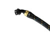 GReddy AN06 45 DEGREE HOSE END SWIVEL BLACK/GOLD ANODIZED - 12800645 Photo - Close Up