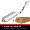 MagnaFlow BRE Exhaust Kit 02-07 Jeep Liberty - 106-0012 Photo - Primary