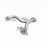 BRE Exhaust 98-04 Passport Rodeo  Sport 3.2L Front Pipe Kit - 107-0103 360 Degree Image Set