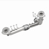 BRE Exhaust 02-03 XL-7 2.7L Front Pipe Kit - 107-0115 360 Degree Image Set