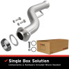 BRE Exhaust 11-13 Jeep Grand Cherokee 3.6L Front Pipe Kit - 107-0281 Photo - Primary
