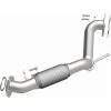 BRE Exhaust 14-17 NISSAN ROGUE 2.5L Front Pipe Kit - 107-0295 Photo - out of package