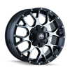 Mayhem 8015 Warrior 18x9 / 8x170 BP / -12mm Offset / mm Hub Gloss Black Machined Wheel - 8015-8970B Photo - Primary