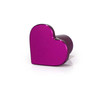 NRG Drift Button Heart Shape Lexus - Purple - DB-H004PP Photo - Close Up