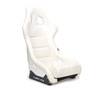 NRG FRP Bucket Seat White Vinyl Material (Large) - FRP-302WT-V Photo - Primary