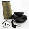 No Limit Fabrication - 6.4 PowerStroke Cold Air Intake, Black, PG7 Filter, Mod Turbo 5” Inlet - 64CAIBP5