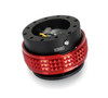 NRG Quick Release Kit - Pyramid Edition - Black Body / Red Pyramid Ring - SRK-210BK-RD Photo - Primary