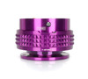 NRG Quick Release Kit - Pyramid Edition - Purple Body / Purple Pyramid Ring - SRK-210PP-PP Photo - Close Up