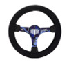NRG Steering Wheel Cover - Black Stretch Micro Fiber w/ NRG Tag - SWC-001BK User 1