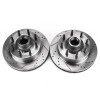 Power Stop 99-02 Ford F-350 Super Duty Front Drilled & Slotted Rotor - Pair - AR8573XPR Photo - Primary