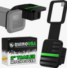 Rhino USA 2In American Flag Hitch Cover - Black & Green - TO-HTCVRUSA-GRN User 1