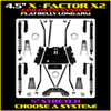Rock Krawler 97-06 Wrangler TJ 4.5in X Factor X2 Flat Belly CoilOver Long Arm System w/ 5 In Stretch - TJ45X2COMP-5S Photo - Primary
