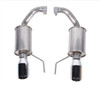 Roush 2024 Mustang GT / 2024 Mustang EcoBoost Dual Tip Axle Back Exhaust - 422333 Photo - Close Up