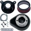 S&S Cycle 84-99 BT w/ Super E/G Carb Stealth Air Cleaner Kit w/ Gloss Black S&S Teardrop - 170-0769 Photo - Primary