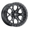 Weld 17x9 Ledge Bead Lock 6x139.7 ET0 BS 5.00 106.1 Hub Bore - Satin Black / Gloss BLK Ring - W90179084500 Photo - Primary