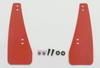 Cusco 2023+ Toyota GR Corolla (GZEA14H) AWD Front Red EVA Mud Flaps - Set of 2 - 1H1 850 FR User 1