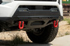 DV8 Winch Fairlead Cover Plate - Micro Texture Black - FBBO-01 Photo - out of package