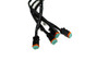 DV8 Offroad Universal 4-Way 1-DTP to 4-DTP Plug Harness - 15ft - UNWH-02 Photo - out of package