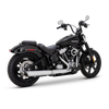 Vance & Hines 2025+ HD Softail Twin Slash 4in Round Chrome Slip-On Exhaust - 16750 Photo - Primary