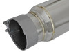 afe MACH Force-Xp Resonator 2-1/2 IN Inlet/Outlet x 4 IN Dia. x 12 IN Body x 15 IN Overall Length - 49M10003 Photo - Unmounted