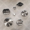 No Limit Fabrication - 6.7 PowerStroke Complete Cap Set Polished 2017-2019 - 67CSP1719
