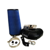 No Limit Fabrication - 6.4 PowerStroke Cold Air Intake, Raw, Oiled Filter, Mod Turbo 5.5” Inlet - 64CAIRO5.5