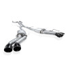 Stainless Works 22-25 Cadillac CT5-V Blackwing Catback Exhaust - Black Chrome Tips - CT5V22CB-BC Photo - Primary